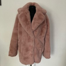 Jakke Faux Fur Coat Size 10