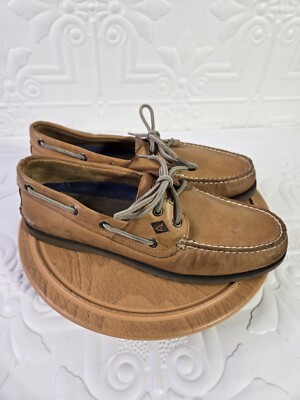 Sperry Top Sider Men\'s Size 8Leeward 2 Eye Boat Shoes Sahara NEW Mens Sperry Authentic Original™ 2-Eye Boat Shoe - Sahara  main image 2