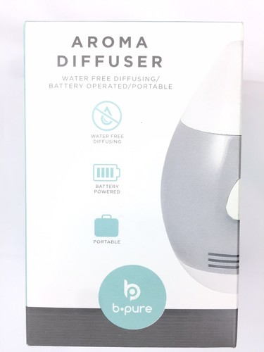 B Pure Portable Mini Aroma Diffuser Water Free Battery Operated Compact Travel - Picture 7 of 7