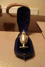 VICTORIAN 1890 SHEFFIELD SOLID SILVER PEPPER POT CASED ATKIN BROTHERS
