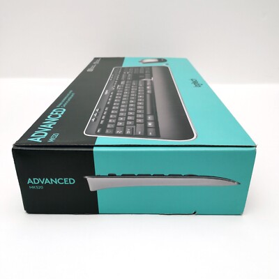 Logitech MK520 Advanced Wireless Keyboard & Mouse Combo Receiver