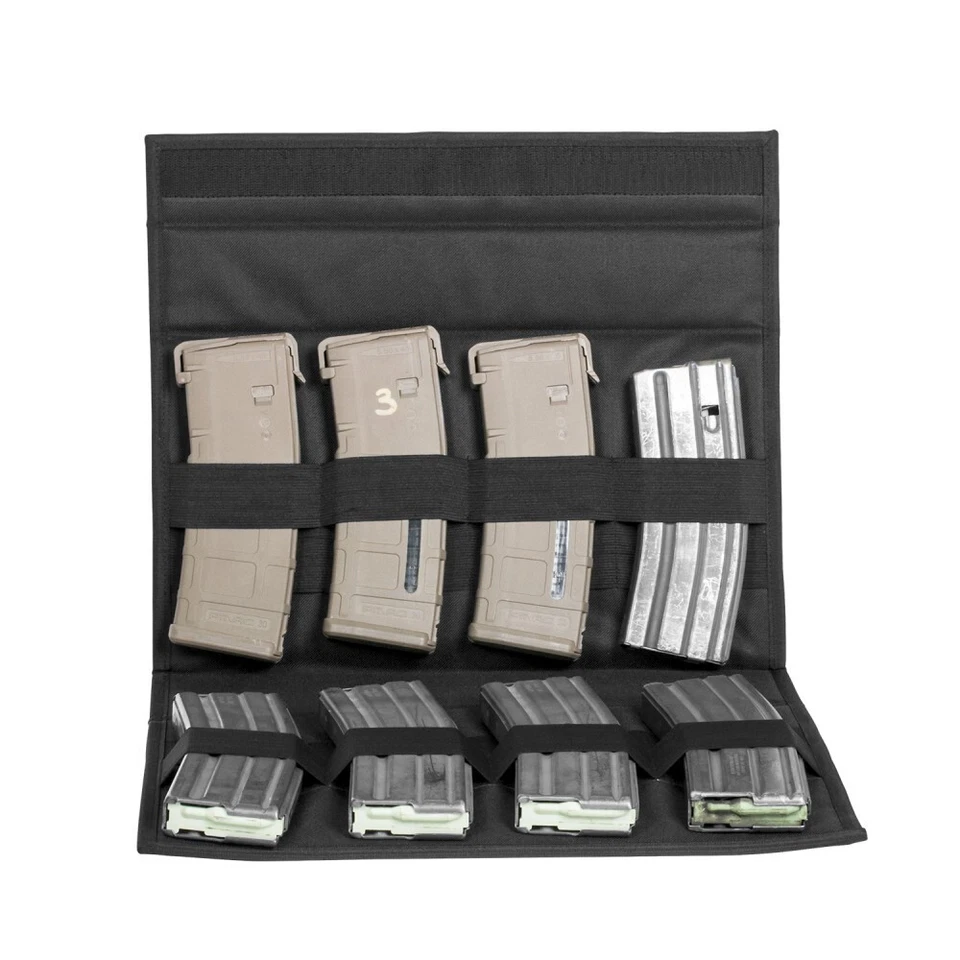 VISM Policía Militar Caza Rifle Pistola Rango Bolsa Cargador Billetera Bolsa Tostado Foto 3 de 4