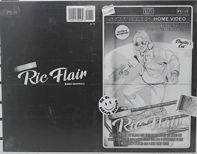 Codename Ric Flair: Magic Eightball #1 - VHS - Cover - Black - Comic Printer Pla