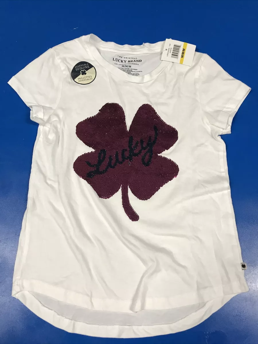 T shirt sequin clearance reversible