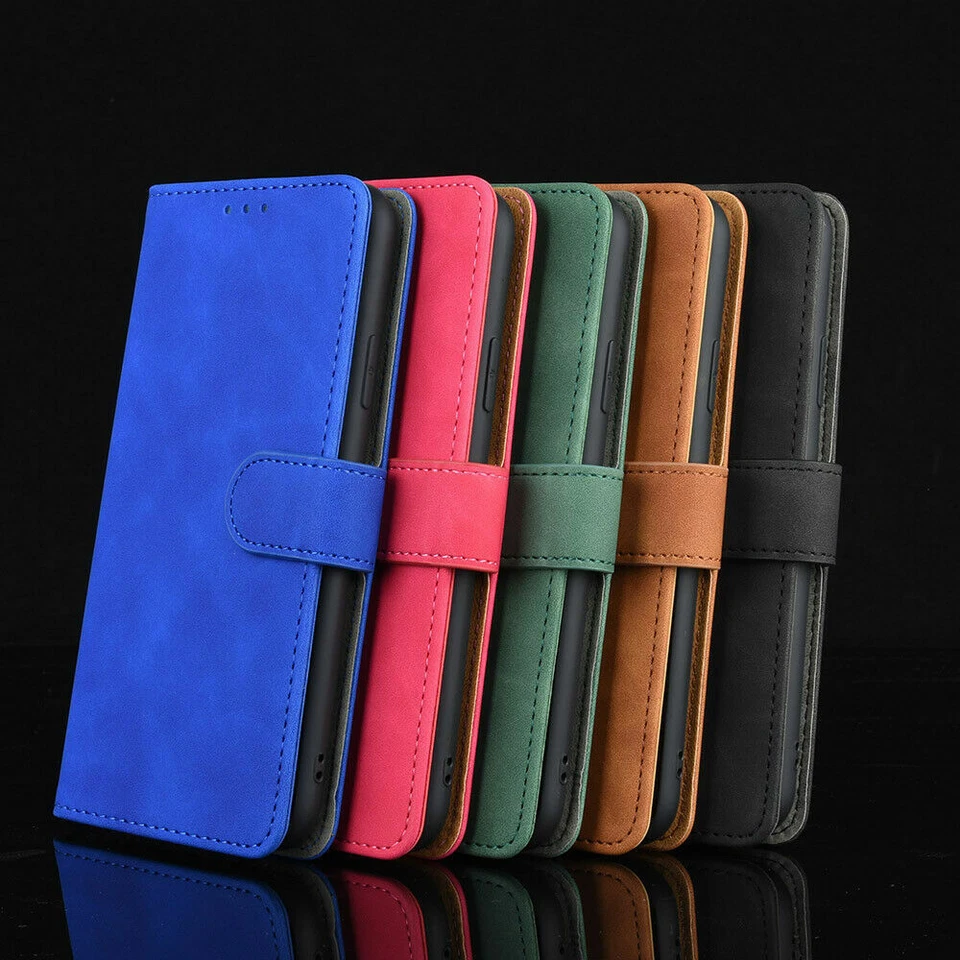 Skin Leather Wallet Phone Case For Huawei Honor 400 300 200 Lite 90 70 50 X8C X7 - Image 2 of 4