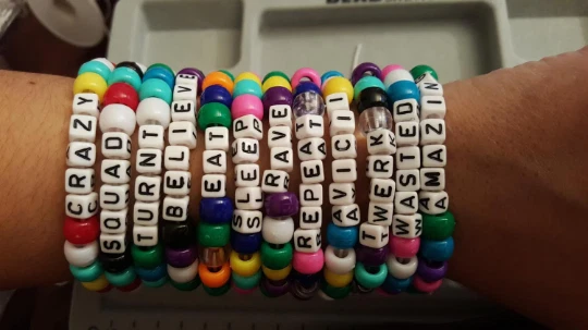 20 Custom Kandi Bracelets - EDM RAVE PLUR - rave bracelet - rave