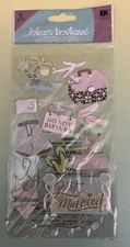 Jolee’s Boutique HONEYMOON 11pcs Dimensional Scrapbooking Stickers