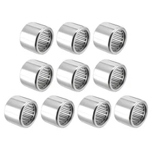 10pcs HK2020 Drawn Cup Needle Roller Bearings 20mm Bore Dia 26mm OD 20mm Width
