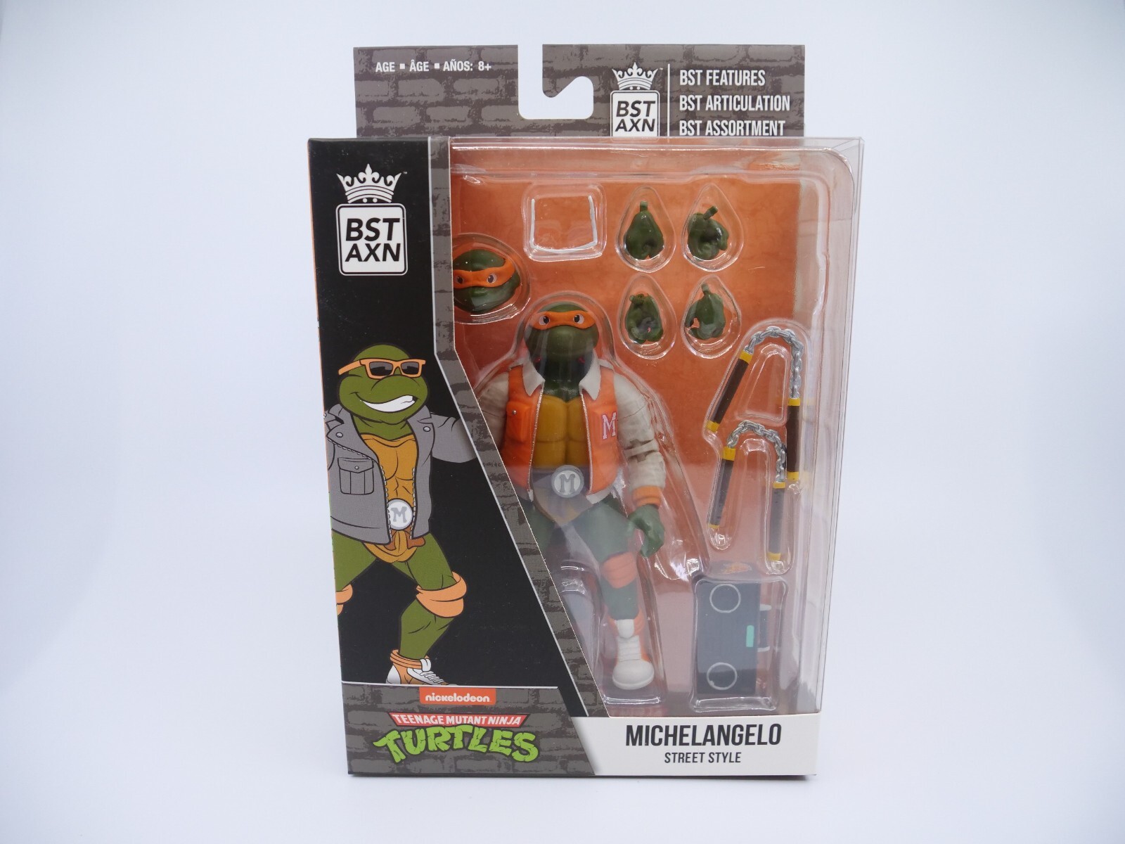 Figurine Michelangelo Turtles Street Style Ver 3 édition collector BST 2022