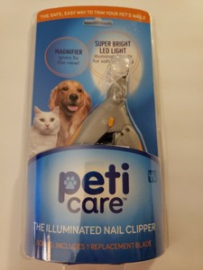 peticare illuminated pet nail clipper