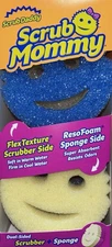 Scrub Mommy Dual-Sided Scrubber Sponge 6 Pack New In Package Multi Color