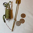 GI Joe 1967 vintage Marine  mine detector set  works