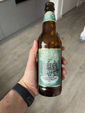 Peaky Blinder Bierflasche signiert von Oscar-Preisträgerin Cillian Murphy - Fotobeleg