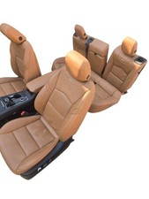 2019-2025 Cadillac Xt4 Front Rear Brown Leather Seats Wcenter Console Oem 2019-2025 Cadillac Xt4 Front Rear Brown Leather Seats Wcenter Console Oem