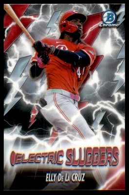 2026 Bowman #ES-9 Elly De La Cruz Electric Sluggers