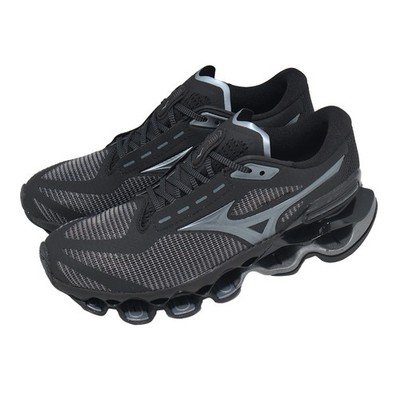 Mizuno Wave Prophecy 15 Black Grey Men Unisex Road Running Shoes J1GC2651-31
