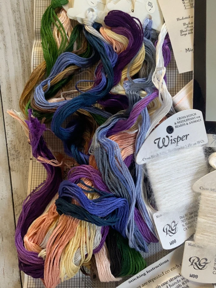 Mirabilia WINTER QUEEN Cross Stitch Pattern MD13 Nora Corbett ~ Partial Kit - Image 4 of 4