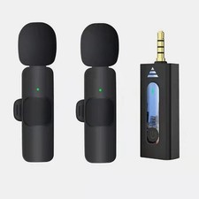 K35 Wireless Lavalier Microphone Noise Reduction Lapel Mic For Camera Recording