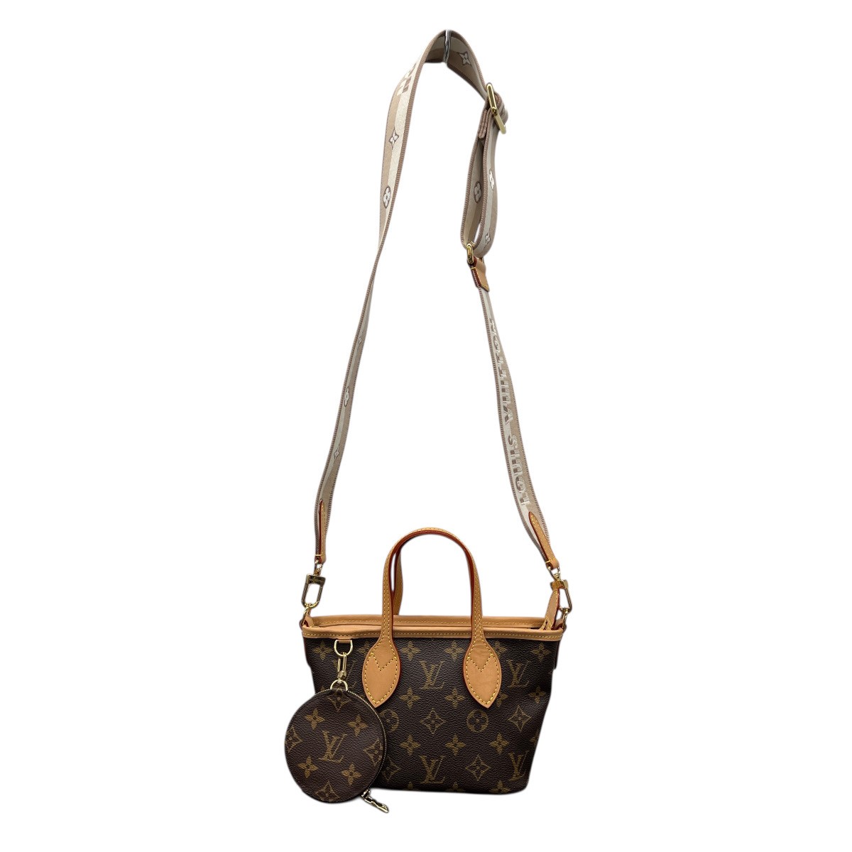 LOUIS VUITTON M46705 Neverfull BB Handbag Brown Monogram Second Hand A-rank image 4
