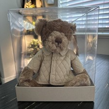 Collectable Vintage Burberry Teddy Bear NWOT 2008 With Original Box