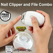 Electric Toe Nail Clippers For Thick Nails Nail Trimmer Cutter USB Rechargeable