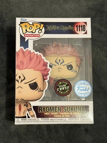 Funko Pop! Animation - Ryomen Sukuna #1118 JUJUTSU KAISEN *CHASE* Funko Spec. Ed
