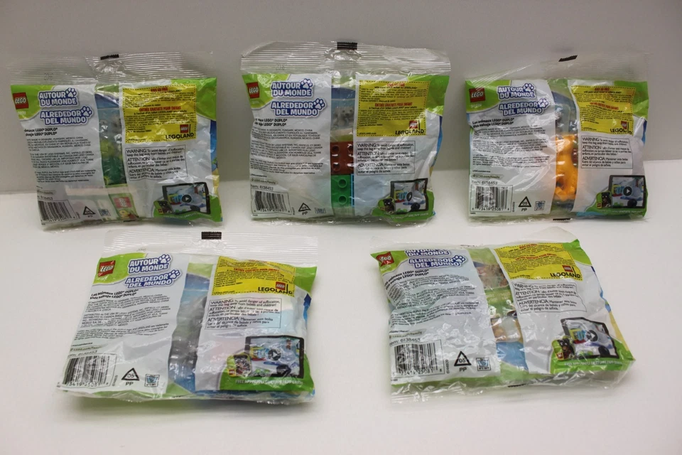 NISB LEGO DUPLO: Around the World Wildlife (Item# 30322) Complete Set of 5 - Image 2 of 4