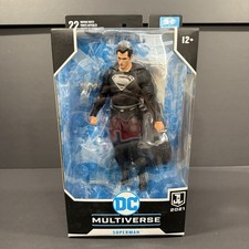 McFarlane Toys DC Multiverse Justice League 2021 Superman Black Suit 7