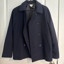 Crewcuts Wool Peacoat Jacket 14 Unisex Dark Blue