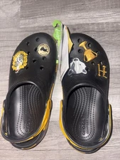 Crocs Unisex Kids' Classic Clog Harry Potter Gryffindor Hufflepuff, Black