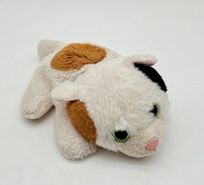 RUSS Petooties Pets Cat Plush Calico Kiten Mini Brown Black Spot Mini Green Eyes