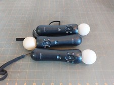 Lot of 3 Sony PlayStation VR PSVR Move Motion...