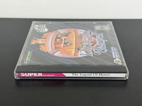 Dragon Slayer: The Legend of Heroes TurboGrafx 16 CD Duo TG16 w/ Map - MINT