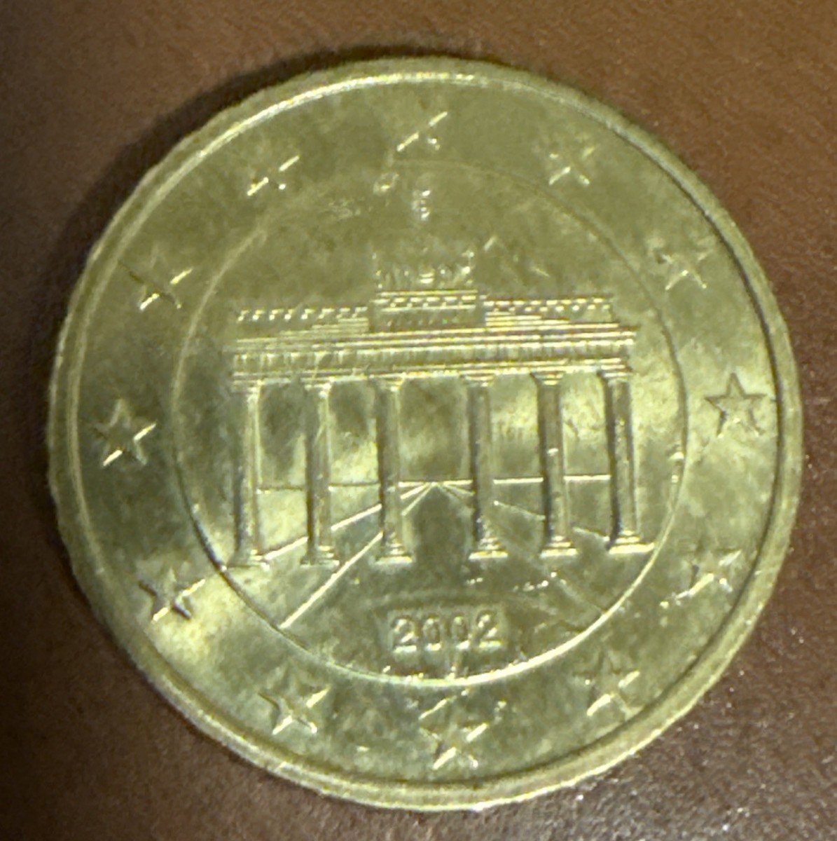 コレクション 50 euro cent 2002 Germany 50 euro cent with letter J, RARE COIN very nice