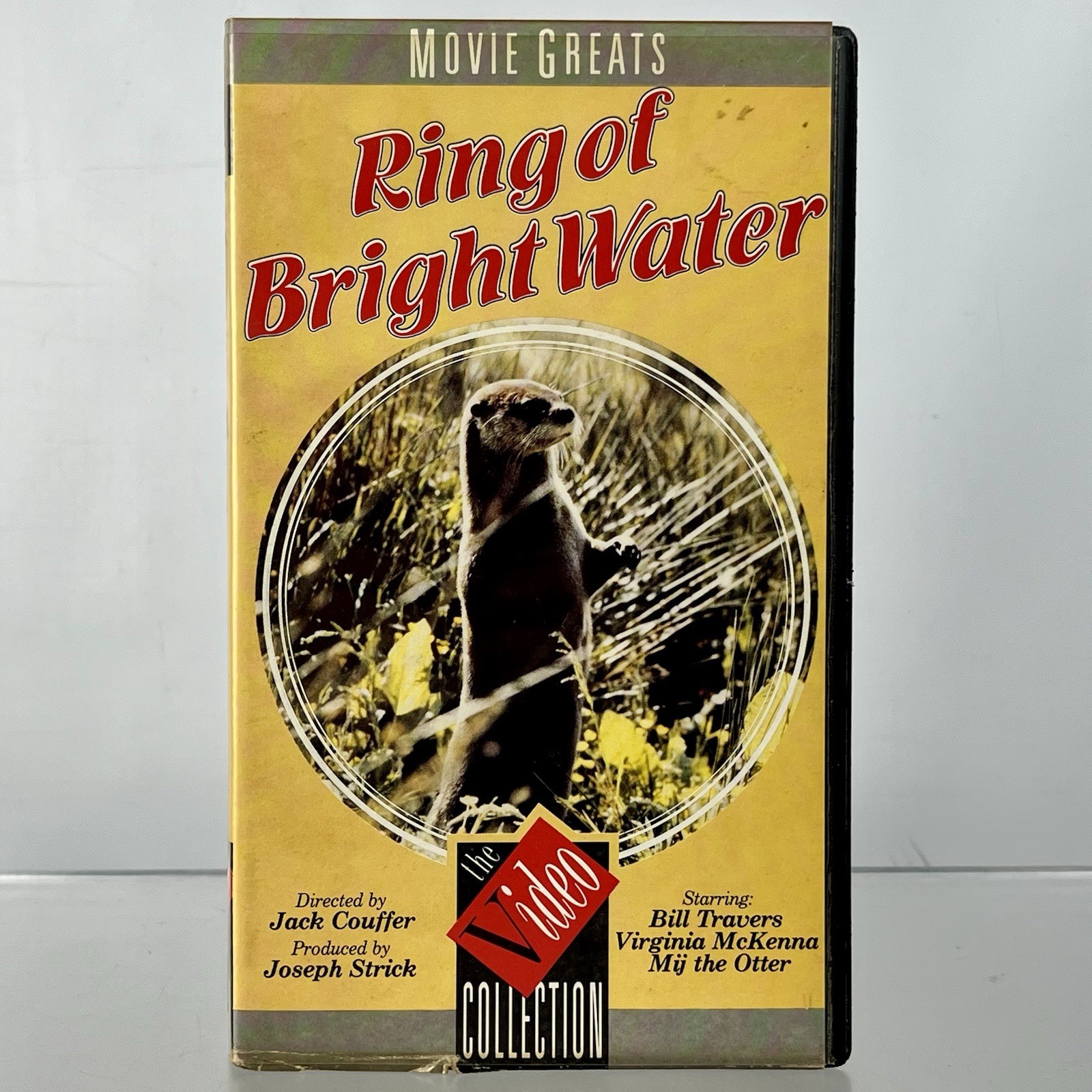 RING OF BRIGHT WATER Video Tape 1969 VHS CASSETTE PAL Bill Travers Mij The Otter
