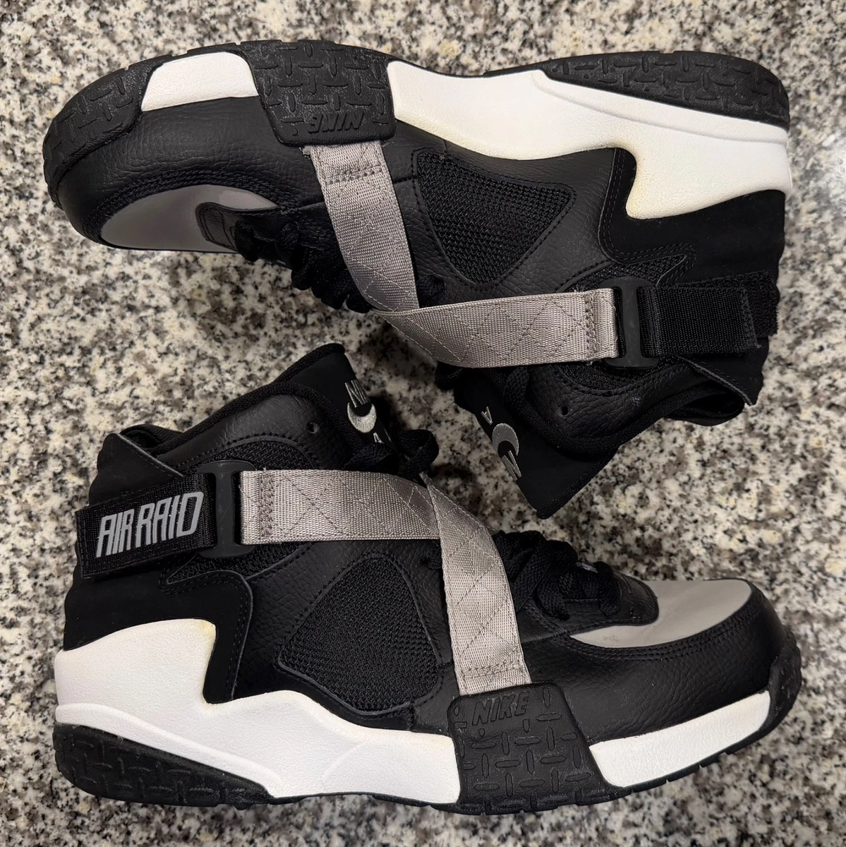 Nike Air Raid Retro‎ Dark Grey/Black-Multi-Color Size 11.5 Size 11.5 - Nike Air Raid Live Together, Play Together for  main image 4