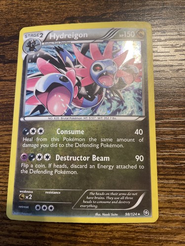 Hydreigon 98/124 Dragons Exalted Cosmos Holo - Lightly Played
