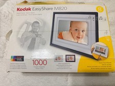 Kodak Easy Share M820 Holds 1000 Photos Videos Music 8" Screen NEW