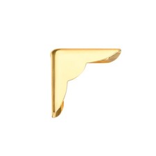 30PCS 22 x 22 x 6mm Metal Book Corner Protectors Edge Cover Guard