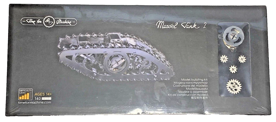 Marvel Tank 2 Time for Machine 3D mecánico acero inoxidable rompecabezas modelo adulto Foto 3 de 4