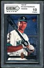 Alex Rordriguez Rookie Card 1994 SP #15 GEM ELITE 10 PRISTINE