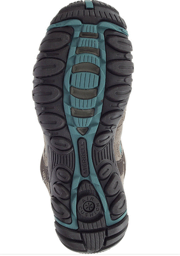 NIB WOMEN'S MERRELL J034744 DEVERTA 2 MID WATERPROOF HIKING BROWN BOOT  $140 - Picture 7 of 7