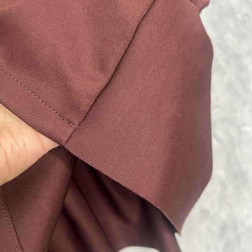 Zara Wb Collection Chocolate Drop Waist Kurzarm Rüschen Etuikleid - Bild 8 von 11