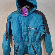 Vintage Obermeyer Ski Snow Jacket Size 16 Juniors