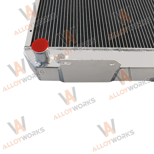 1337002 4 Row Radiator For Hyster Yale Forklift H45-65XM 2037521 Heavy Equipment - Picture 6 of 11