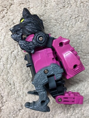 G1 vintage Headmaster Fangry wing wolf body Hasbro 1987 Masterforce Wilder