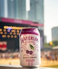 Waterloo Sparkling Water Black Cherry Naturally Flavored 12 Fl Oz Can Pack of 12