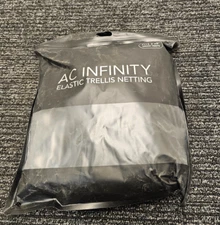 (QTY 2) AC Infinity AC-ETB55 Grow Tent Trellis Net Flexible Elastic Cord 5x5’