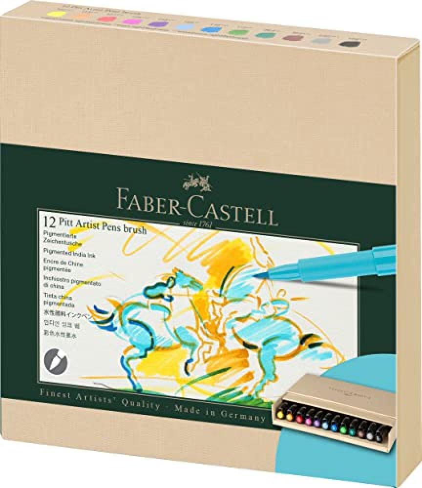 (TG. 1 unit  (Confezione da 1)) Faber-Castell 167190 - Pennello Pitt Artist Pen,