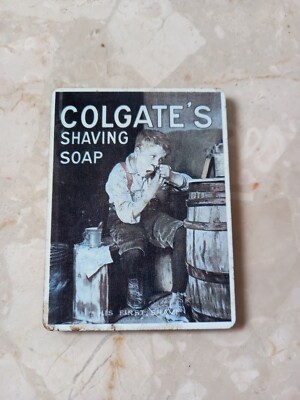 Colgate's Rasierseife Metall Kühlschrankmagnet #17